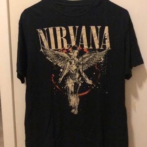 Nirvana In Utero black t-shirt